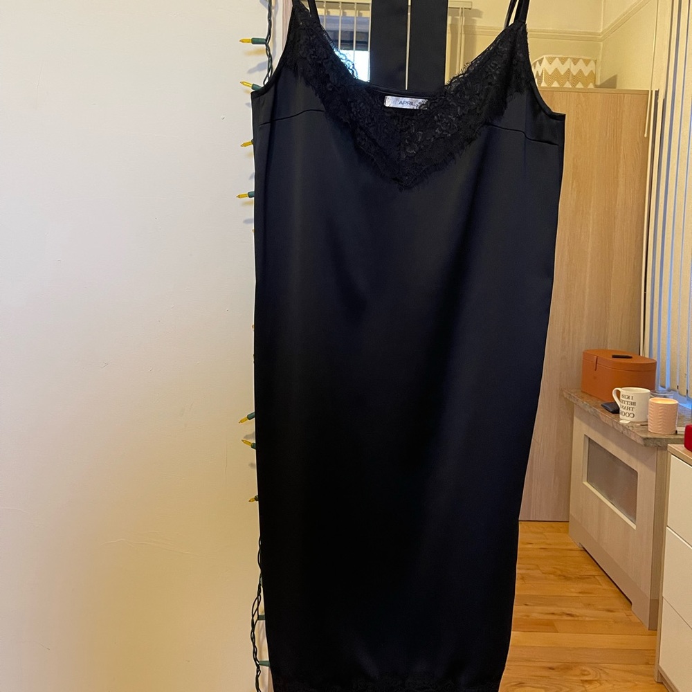 Custom made dress by Russian designer